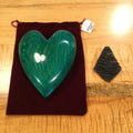 Osage Orandge Wood Heart by David Termini